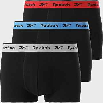 Reebok - Set di 3 boxer 15019 nero