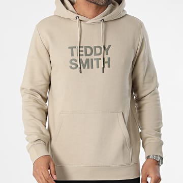Teddy Smith - Felpa con cappuccio Siclass 10816368D Beige scuro