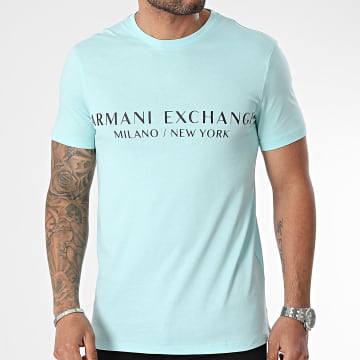 Armani Exchange - Tee Shirt 8NZT72-Z8H4Z Bleu Clair