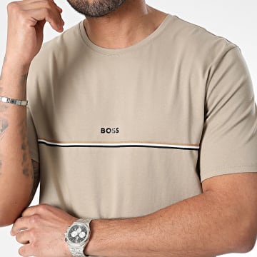 BOSS - Camiseta Unique 50515395 Marrón