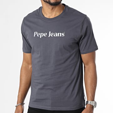 Pepe Jeans - Tee Shirt Clifton PM509374 Gris Anthracite