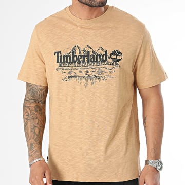 Timberland - Camiseta A5UFU Beige Chiné