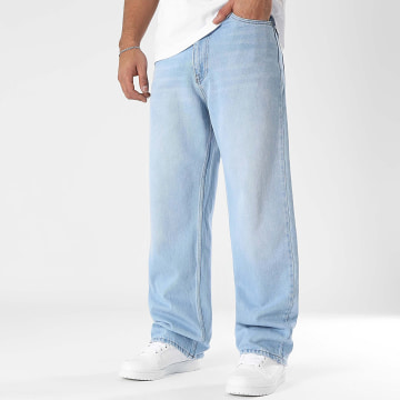 LBO - Vaqueros baggy grandes 3384 Denim azul
