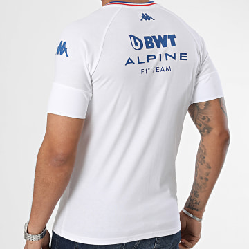 Kappa - Tee Shirt Adowi Alpine F1 371V71W Blanc
