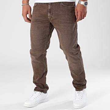 Pepe Jeans - Regular Tapered Jeans PM211667YB20 Marrón