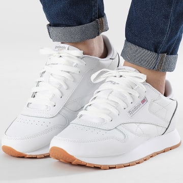 Reebok - Sneakers donna Classic Leather 100010472 Footwear White Reebok Grey