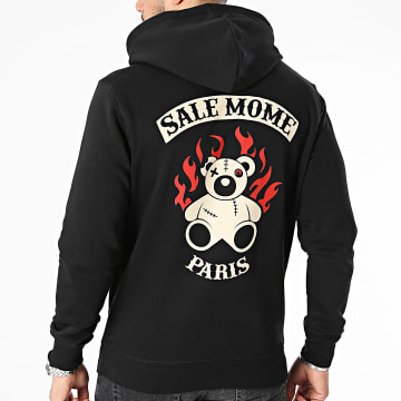 Sale Môme Paris - Kids Of Anarchy Sudadera con capucha Teddy negra