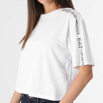 EA7 Emporio Armani - Tee Shirt Femme 3DTT02-TJ02Z Blanc