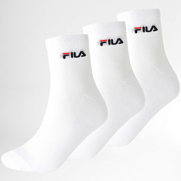 Fila - Lote de 3 pares de calcetines F1742 Blanco
