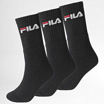 Fila - Lote de 3 pares de calcetines F9505 Negro
