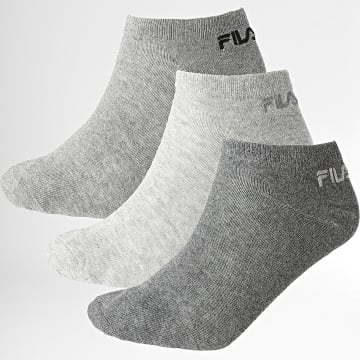 Fila - Set di 3 paia di calzini F9100 grigio erica