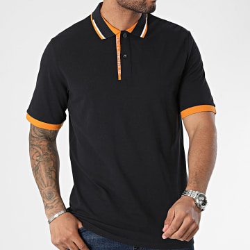 Jack And Jones - Polo Manches Courtes Steel Bleu Marine