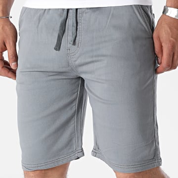 KZR - Pantaloncini di jeans grigi