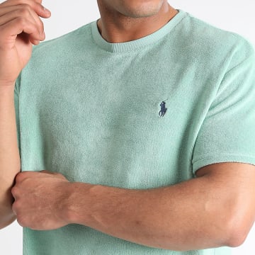 Polo Ralph Lauren - Tee Shirt Tissu Eponge Classics Vert