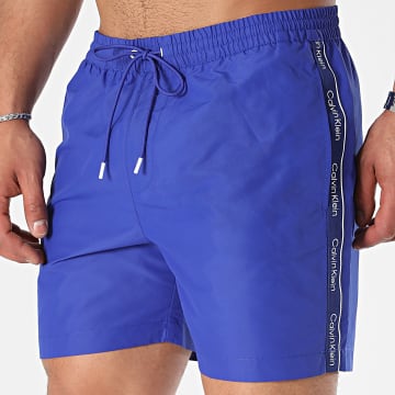 Calvin Klein - Pantalón corto con cordón 0955 Azul real