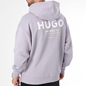 Hugo Blue - Nazardo Felpa con cappuccio 50510724 Viola