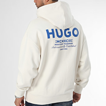 Hugo Blue - Sudadera con capucha Nazardo 50510724 Beige