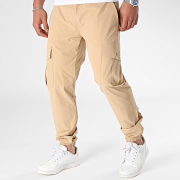 Indicode Jeans - Pantaloni cargo Landy 60-359 Beige
