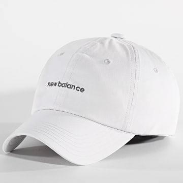 New Balance - Cappello con logo lineare grigio chiaro