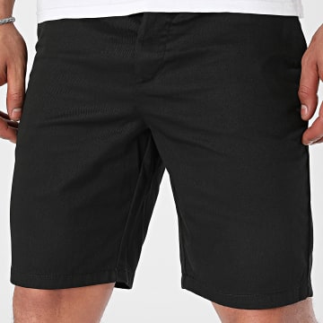 Solid - Eldric Chino Shorts Negro