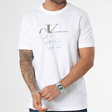 Calvin Klein - Tee Shirt 3484 Blanc