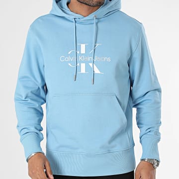 Calvin Klein - Sweat Capuche 5429 Bleu
