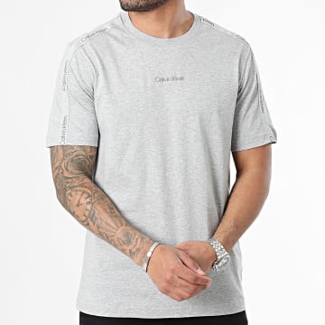 Calvin Klein - K187 Camiseta gris jaspeada