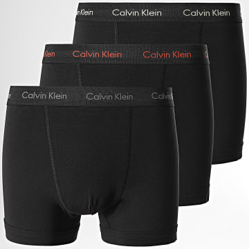 Calvin Klein - Lot De 3 Boxers Trunk U2662G Noir
