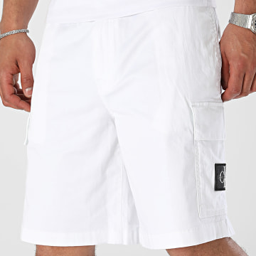 Calvin Klein - 5140 Pantaloncini cargo bianchi
