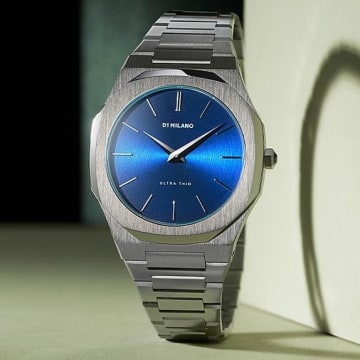 D1 Milano - Reloj Geo Silver Blue