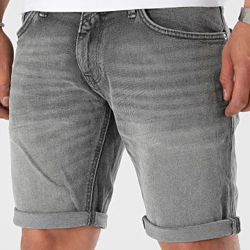 Tom Tailor - Pantaloncini Jean 1040209 Grigio