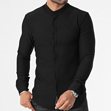 Uniplay - Camicia nera a maniche lunghe