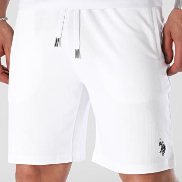 US Polo ASSN - Pantaloncini da jogging 67547-52319 Bianco