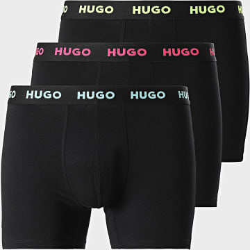 HUGO - Confezione da 3 boxer 50503079 Nero