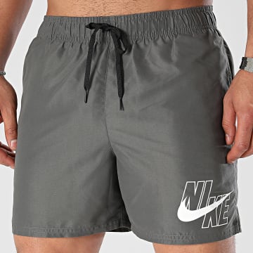 Nike - Shorts de baño Nessa 018 Gris antracita