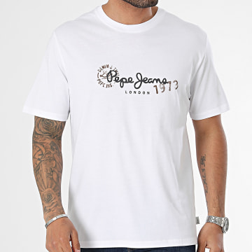 Pepe Jeans - Tee Shirt Camille PM509373 Blanc