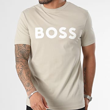 BOSS - Camiseta Thinking 1 50481923 Taupe