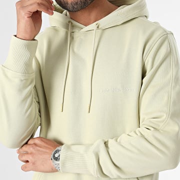 Calvin Klein - Sudadera con capucha 4620 Verde claro