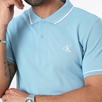 Calvin Klein - Polo a maniche corte 5603 Azzurro