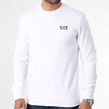EA7 Emporio Armani - Camiseta de cuello redondo 8NPM52-PJ05Z Blanco