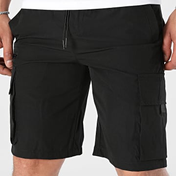 Frilivin - Pantalones cortos cargo negros
