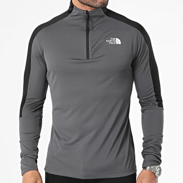 The North Face - Tee Shirt Manches Longues A88F8 Gris Anthracite