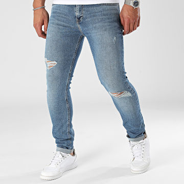 Calvin Klein - 4842 Jeans skinny in denim blu
