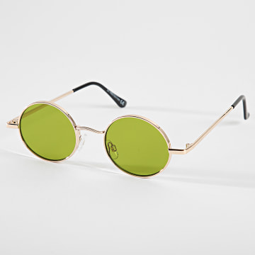 Classic Series - Gafas de sol caqui verde dorado