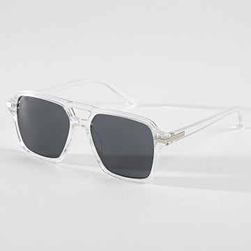 Classic Series - Gafas de sol negras transparentes