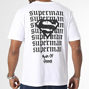 DC Comics - Tee Shirt Oversize New Sup Blanc