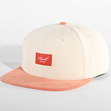 Reell Jeans - Cappellino Snapback Pitchout Beige Arancione