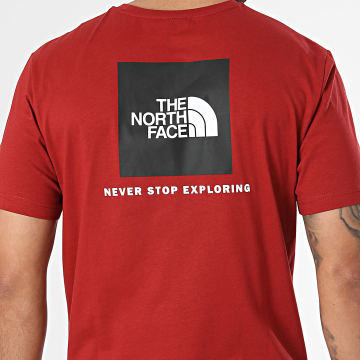 The North Face - Camiseta Redbox A87NP Burdeos