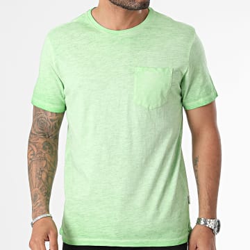 Blend - Camiseta de bolsillo 40533 Verde