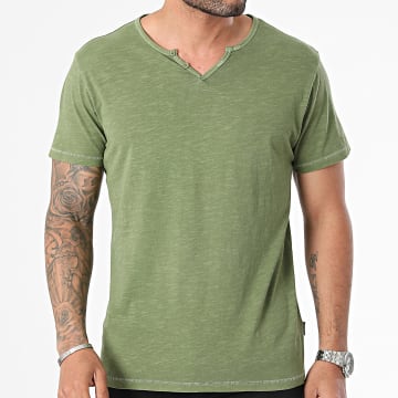 Blend - Tee Shirt 20717013 Vert Kaki